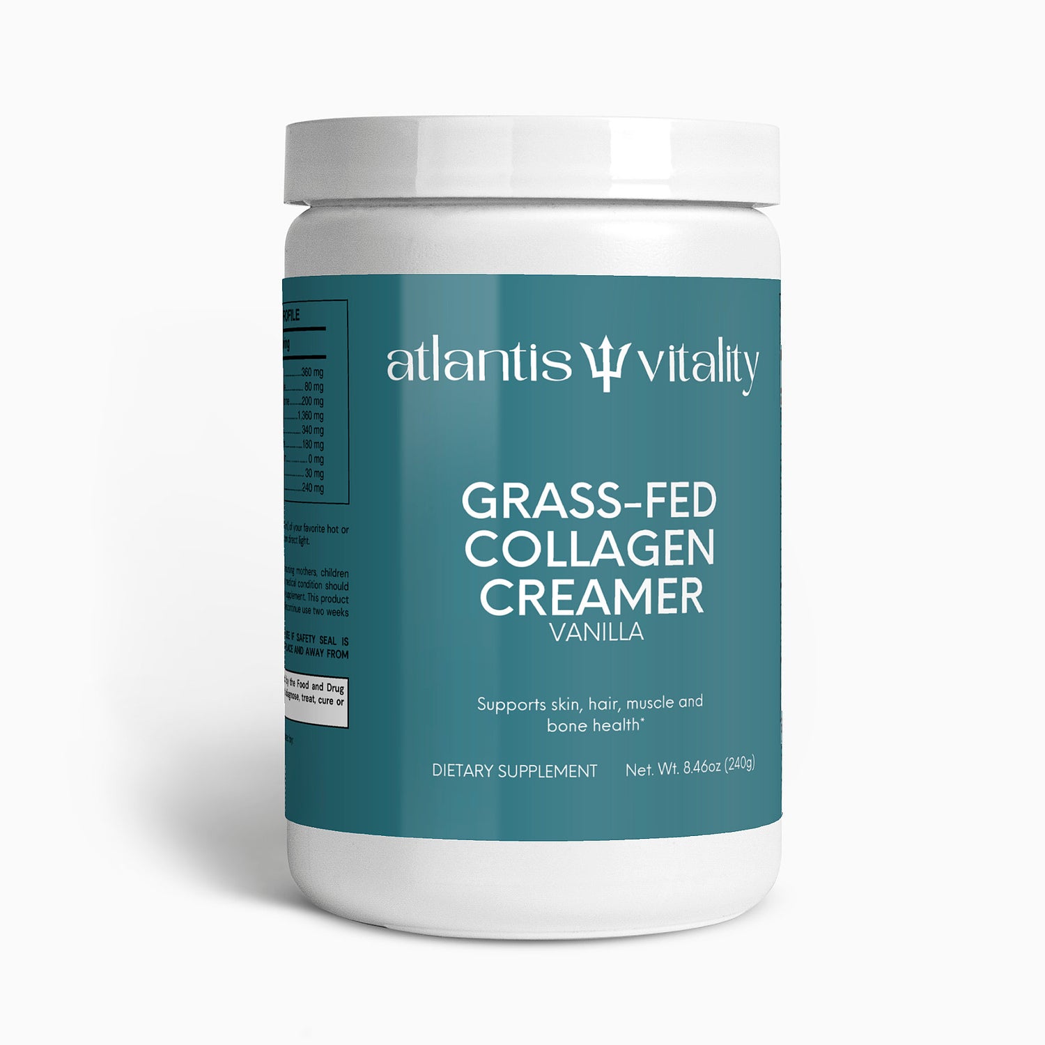 Grass-Fed Collagen Creamer (Vanilla)