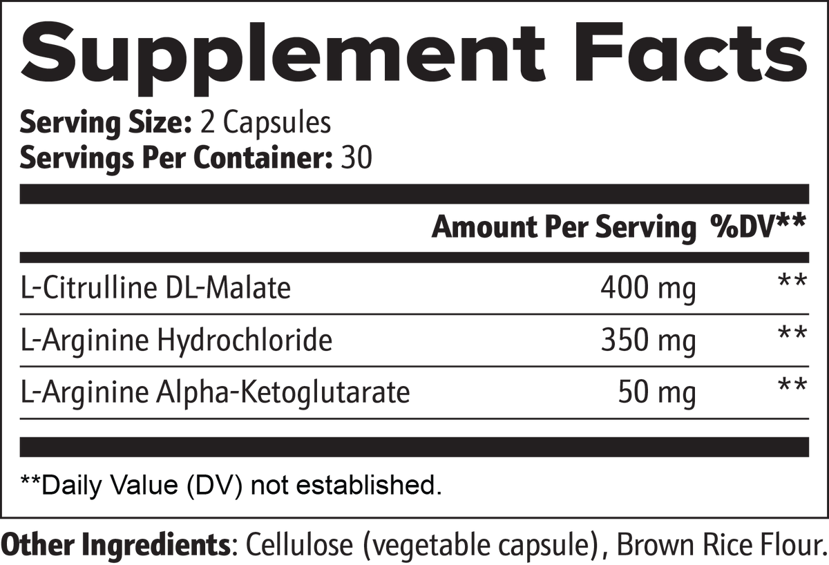 N.O. Pump L-Citrulline & L-Arginine