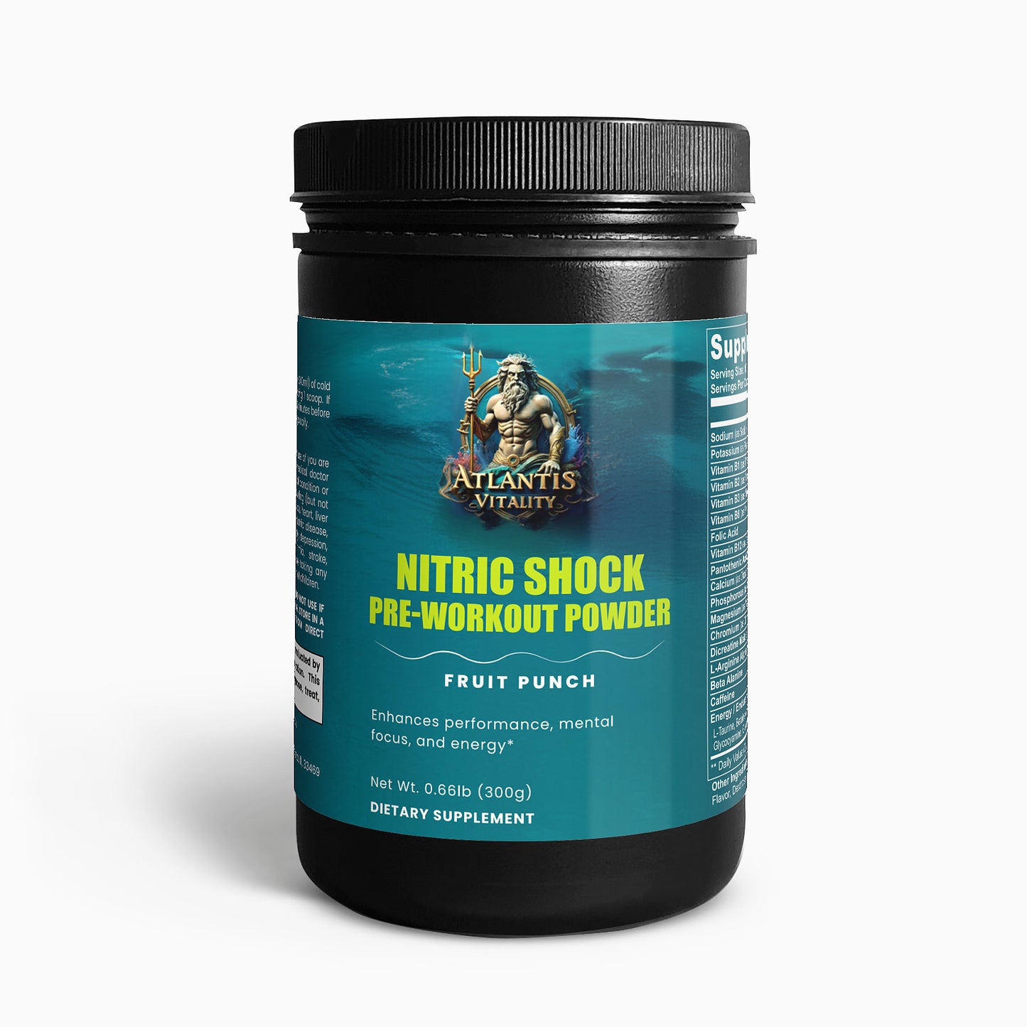 Nitric Shock Pre-Workout Powder (Fruit Punch)