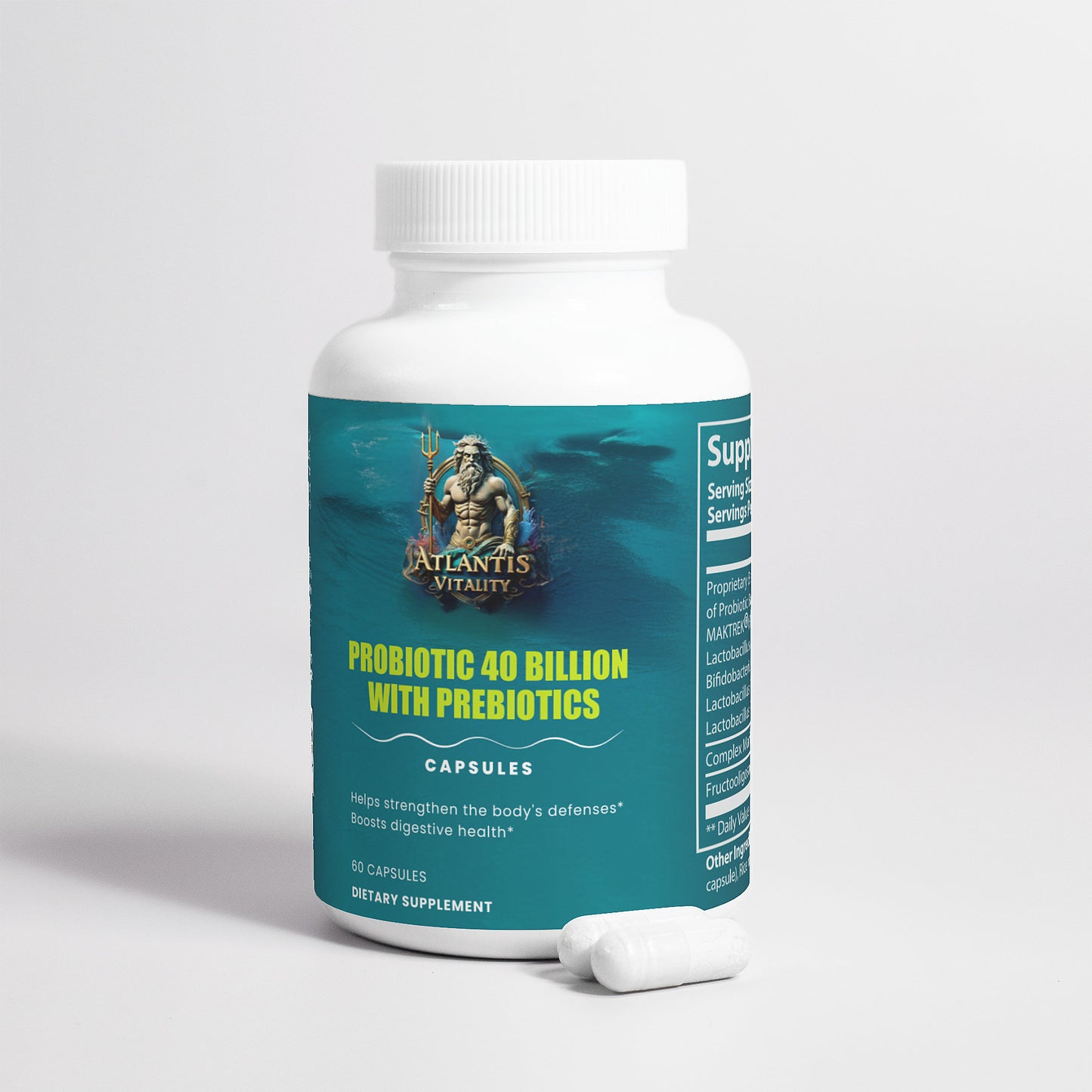 Probiotic 40 Billion with Prebiotics