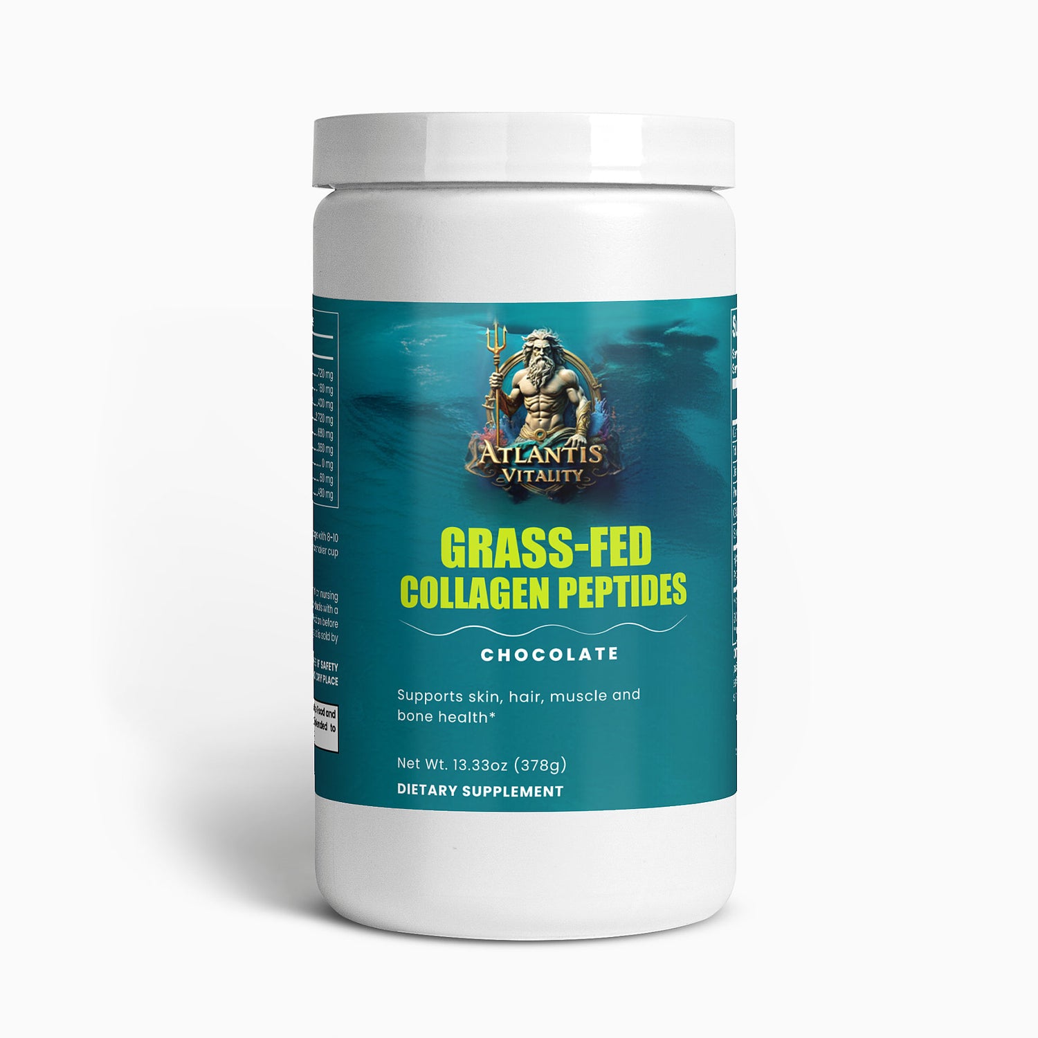 Grass-Fed Collagen Peptides Powder (Chocolate)