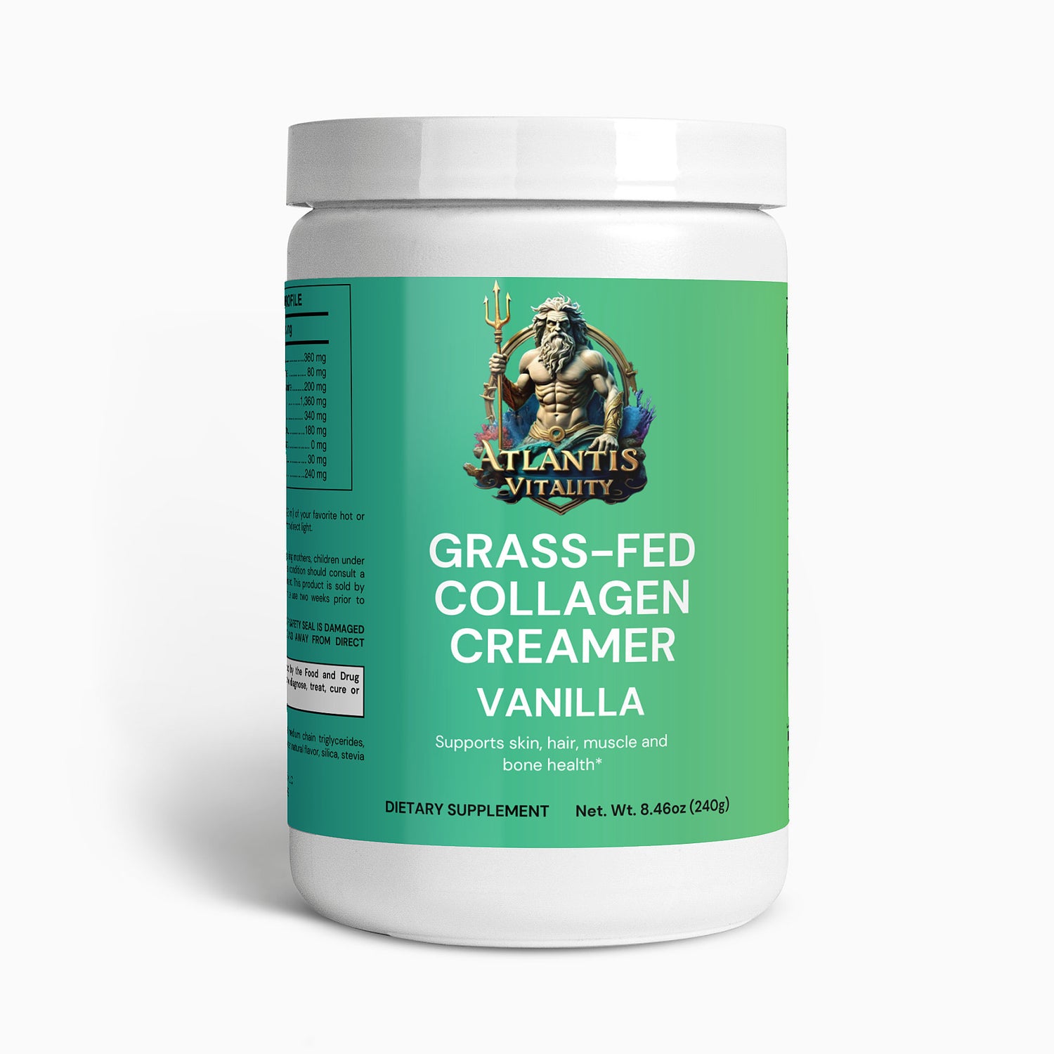 Grass-Fed Collagen Creamer (Vanilla)