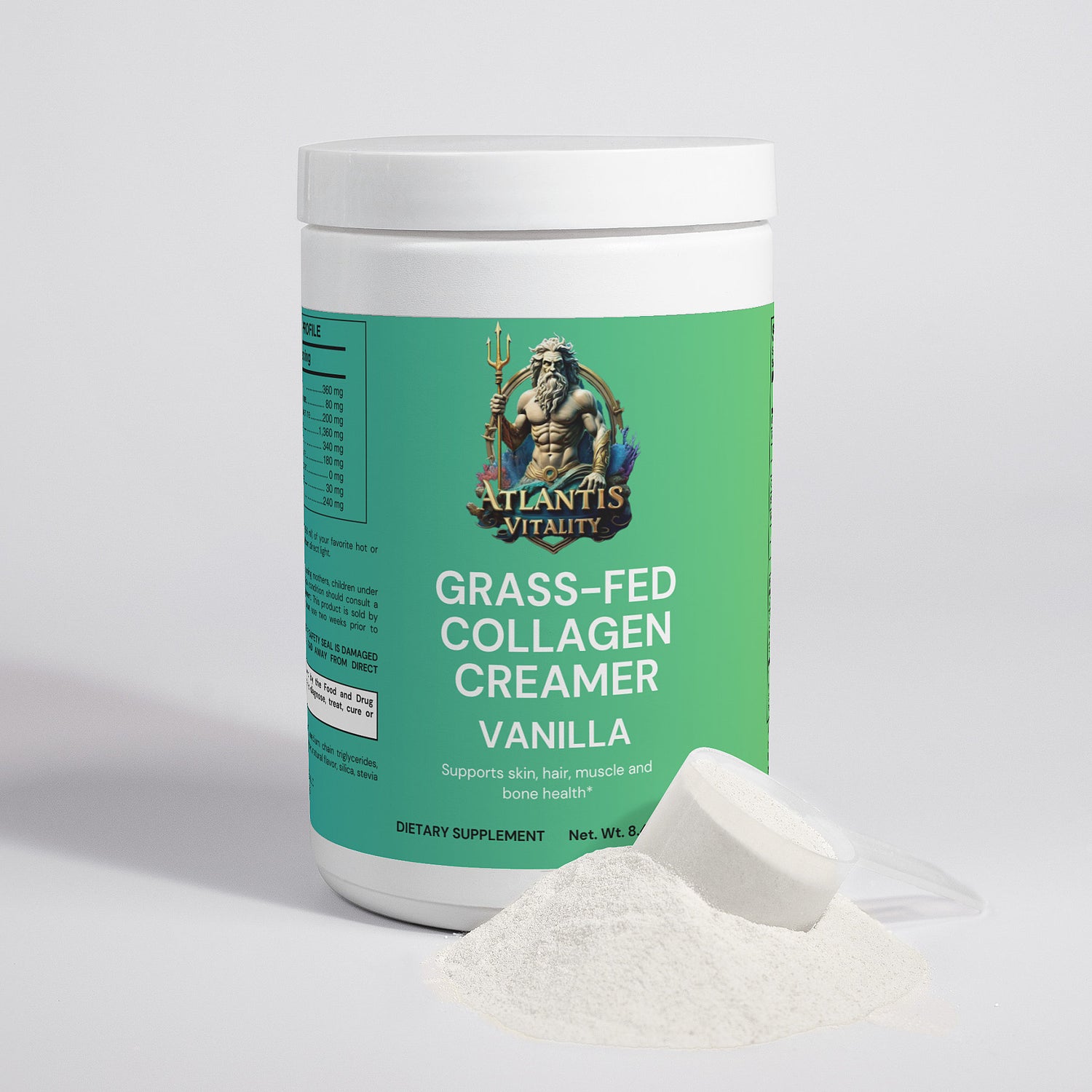 Grass-Fed Collagen Creamer (Vanilla)