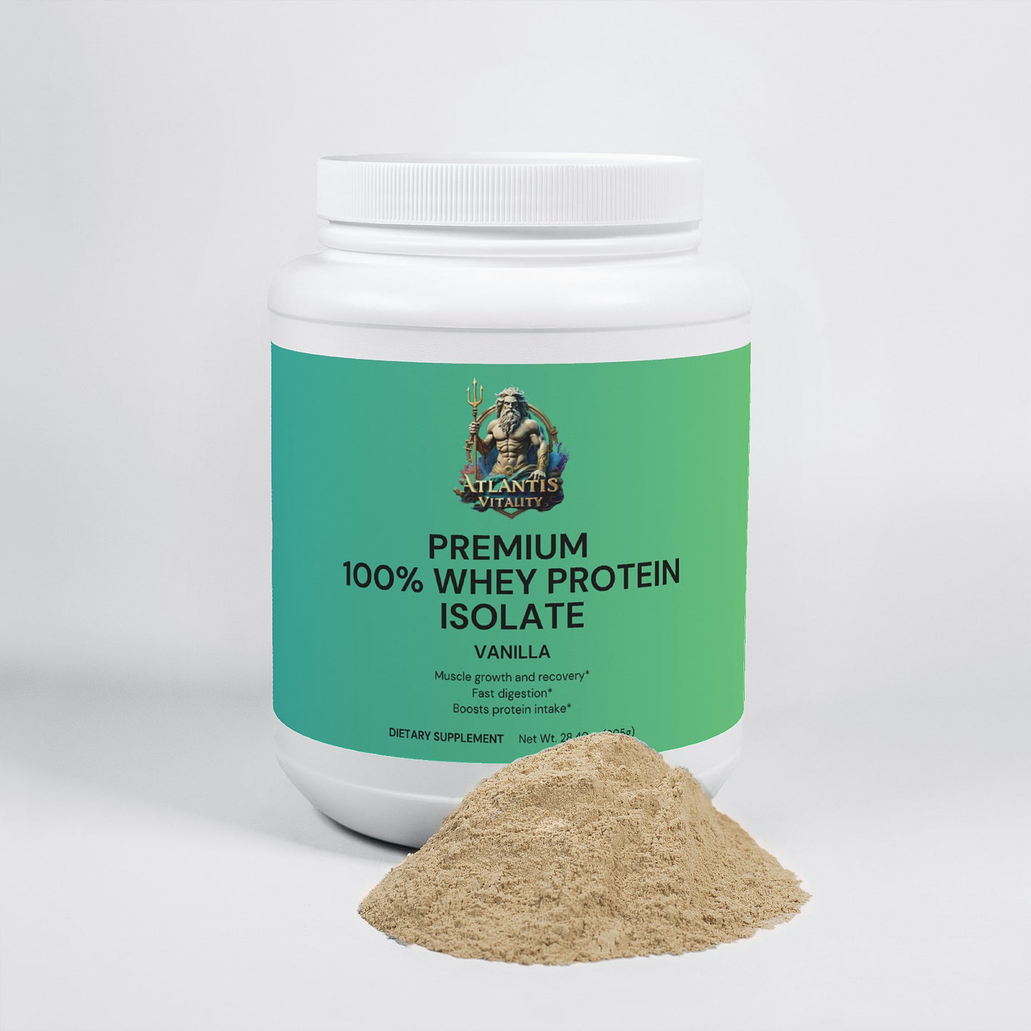 Premium 100% Whey Protein Isolate (Vanilla)