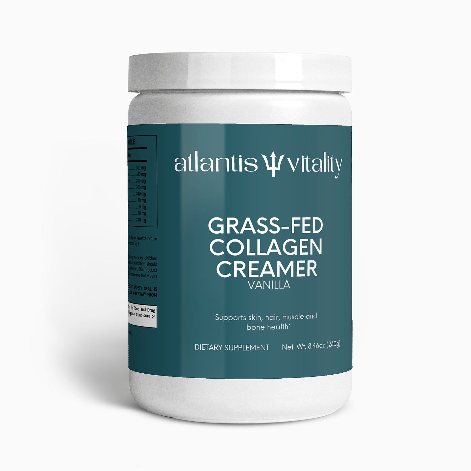 Grass-Fed Collagen Creamer (Vanilla)