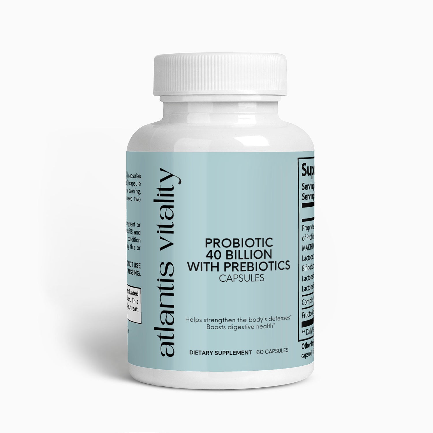 Probiotic 40 Billion with Prebiotics