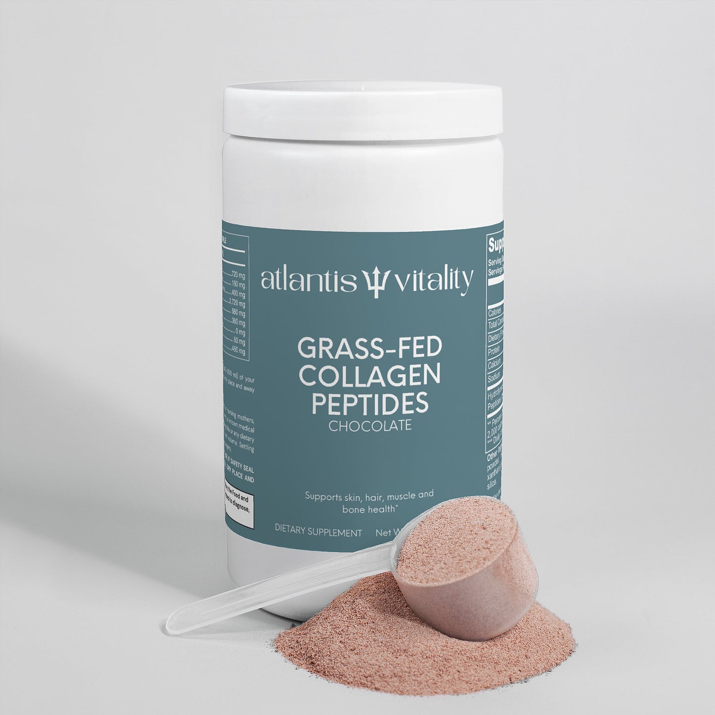Grass-Fed Collagen Peptides Powder (Chocolate)