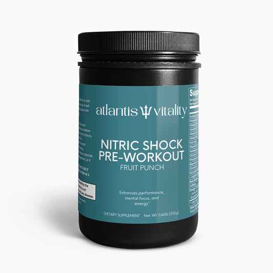 Nitric Shock Pre-Workout Powder (Fruit Punch)