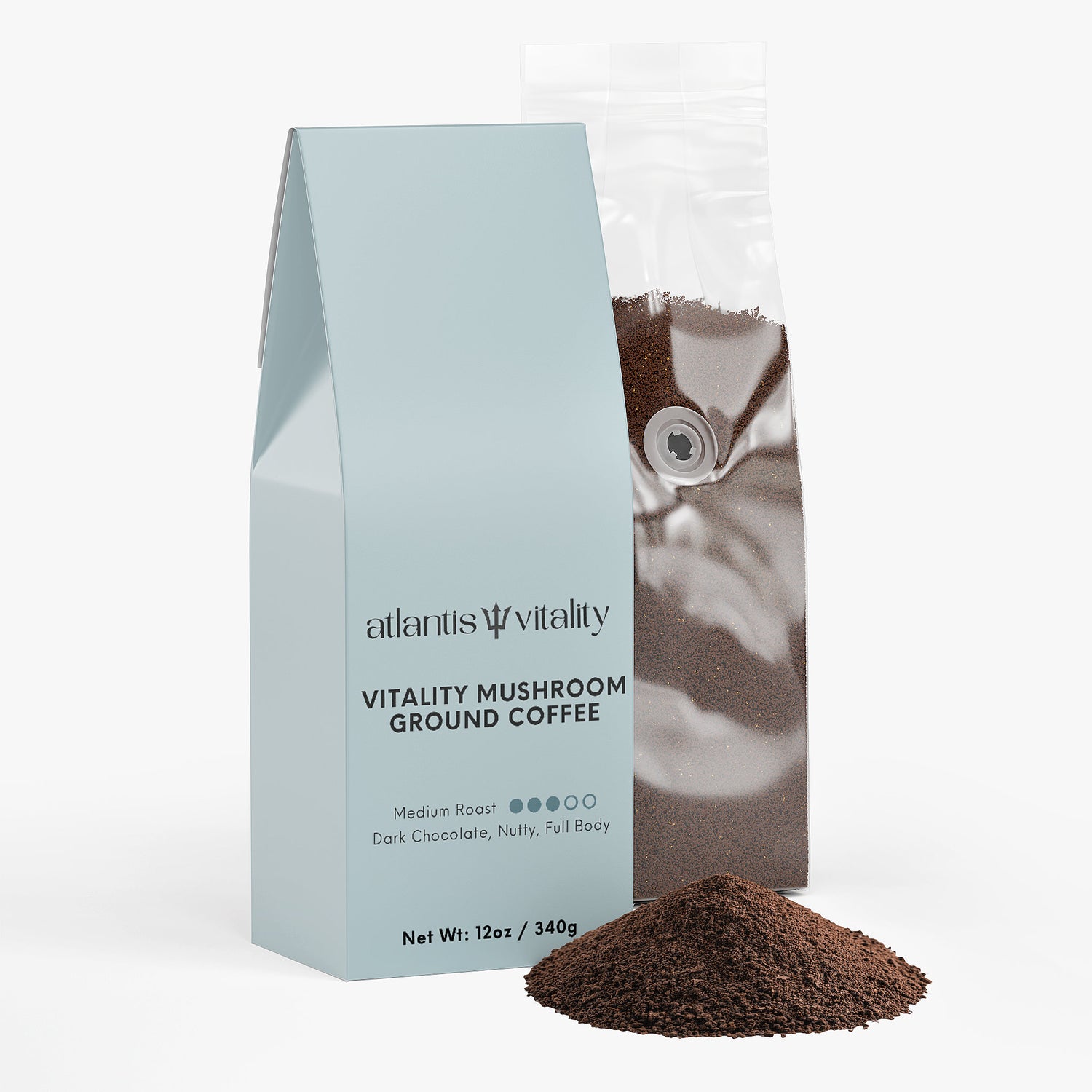 Vitality Mushroom Coffee (Medium Roast)
