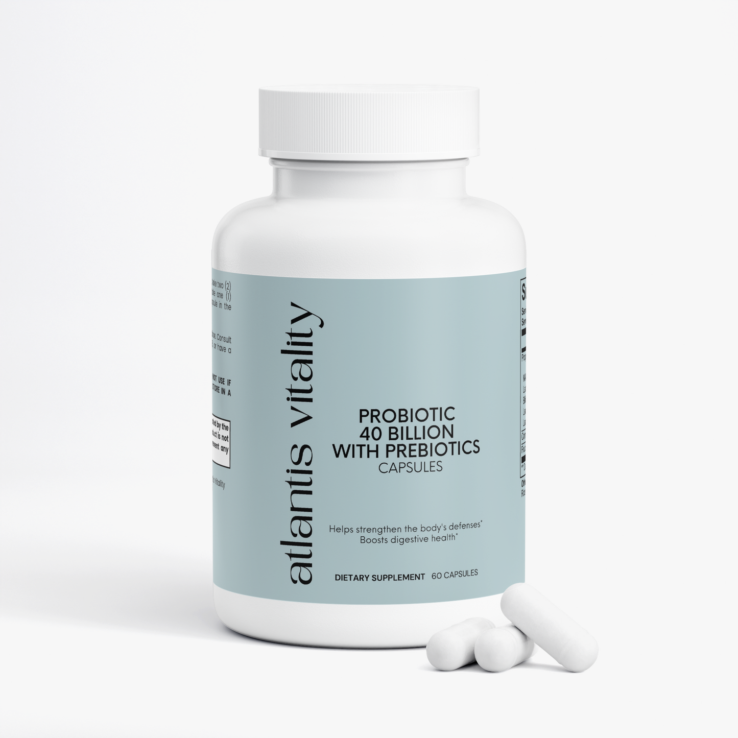 Probiotic 40 Billion with Prebiotics