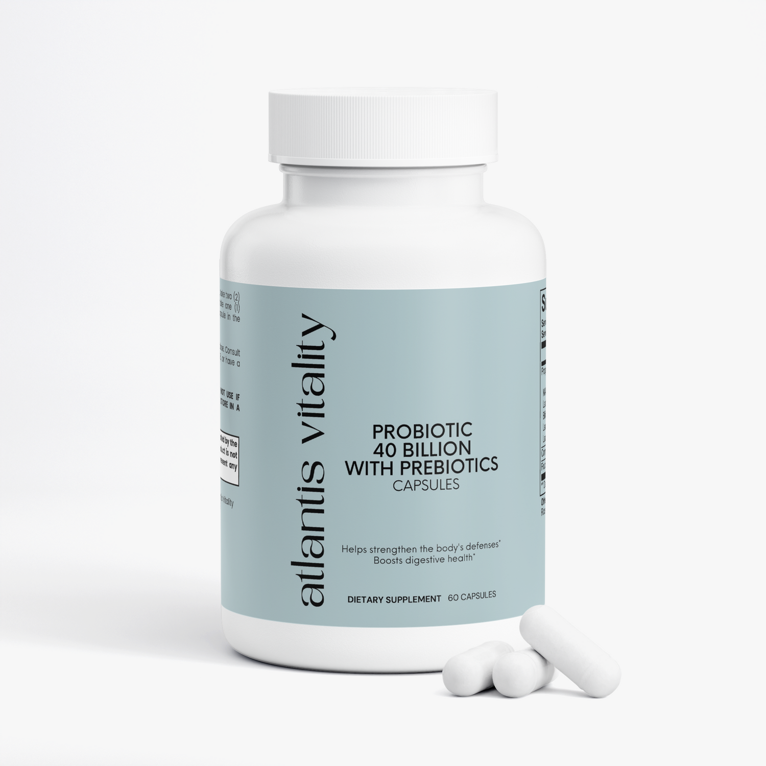 Probiotic 40 Billion with Prebiotics