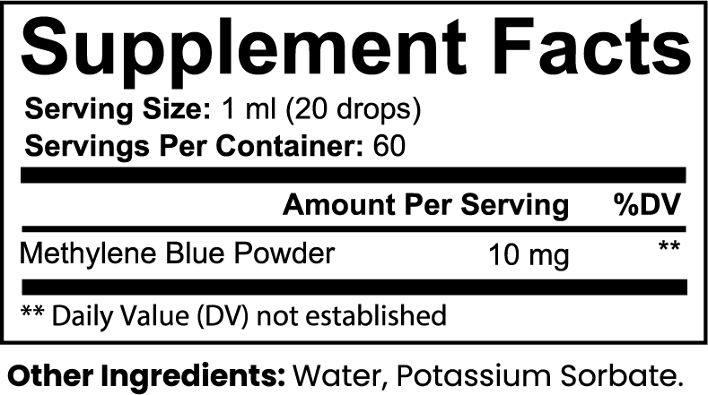 Atlantis Methylene Blue Drops